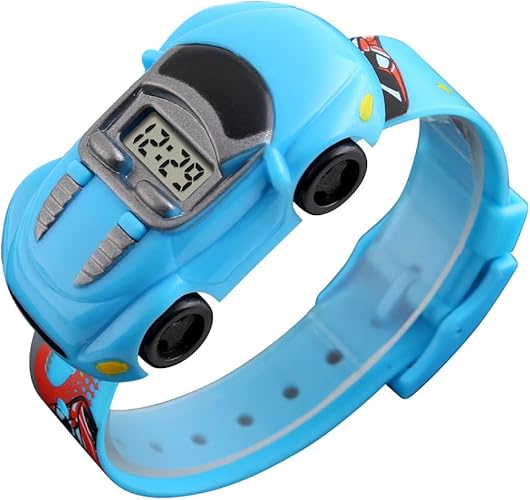 Boys Girls Children Kids Digital Watch Car Watches Cartoon Wristwatch Watch for Birl - Kid's Gifts