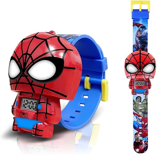 Kids Watch, Kids Digital Watch for Boys Girls, Easy Read Cute Cartoon Wrist Watches Toy, Gift for Holiday, Birthday, Christmas