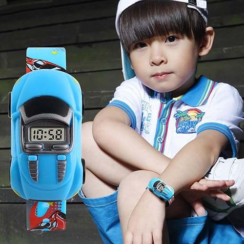 Boys Girls Children Kids Digital Watch Car Watches Cartoon Wristwatch Watch for Birl - Kid's Gifts